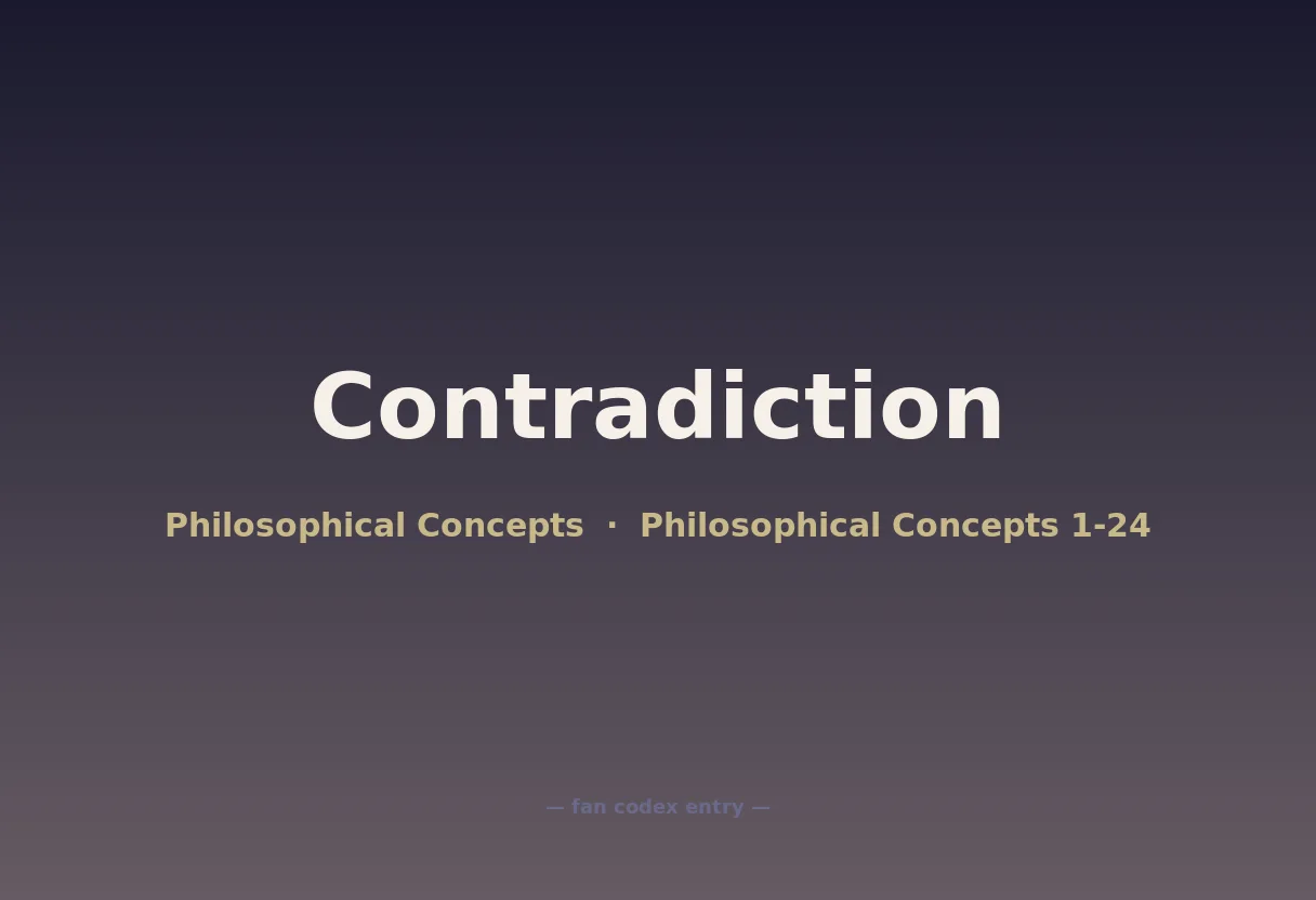 Contradiction