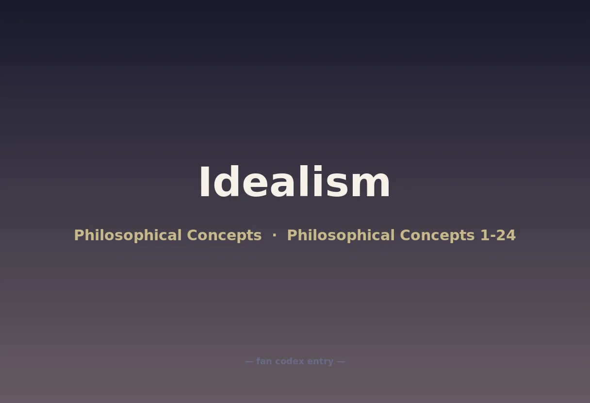 Idealism